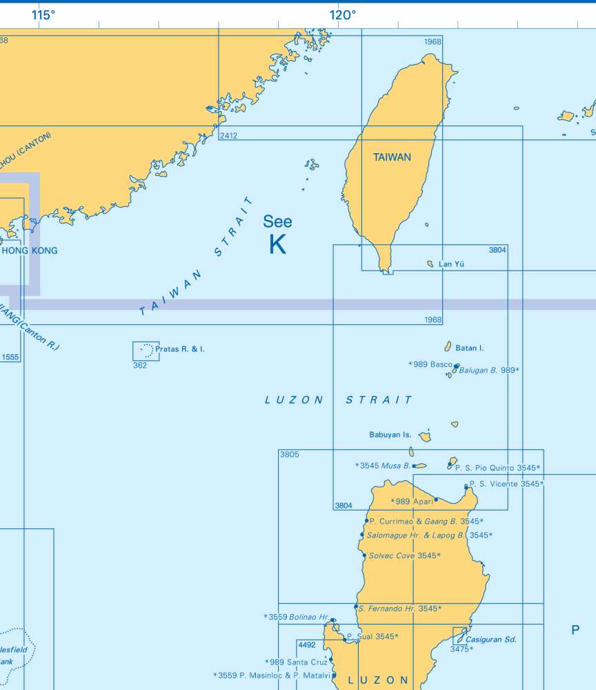 Luzon Strait Map | Collection Image