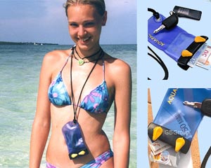 Waterproof bag for keys