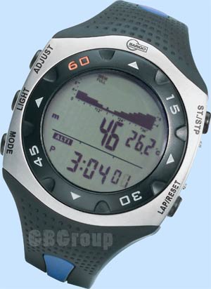 Barigo Model 47 Peak Digital Altimeter barometer chronograph watch