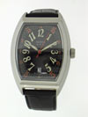 Bernex Gents' Stainless Steel Black Dial Watch
