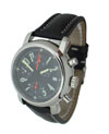 Bernex Gents' Black Dial Chronograph Watch