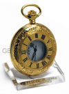 Bernex Gold-Plated Demi Hunter Roman Dial Watch
