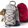 Bushbaby Kiddylite Rucksack Red/stone