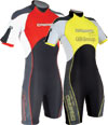 Camaro Mono Sonic Surfing Wetsuit-Yellow/ladies