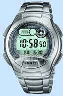 Casio 10-Year Battery Timer Watch W-752d-1avef