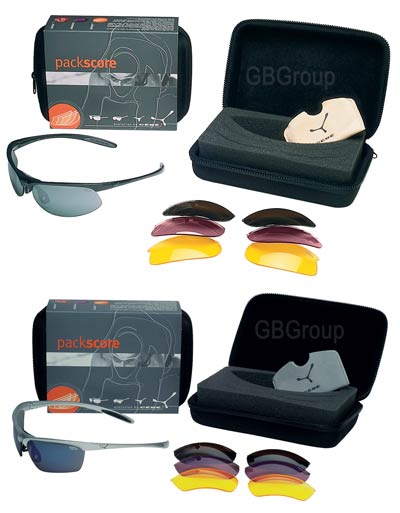 Cebe Score Sports Interchangeable Sunglasses 2 shapes