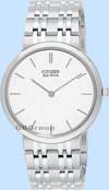 Citizen Eco-Drive Stiletto White Dial Watch Ar1050-53a
