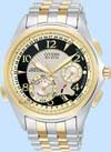 Citizen Eco-Drive Calibre Two Tone Gold Tone Watch Bl9004-58p