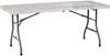 Office Star 6-Ft Centre-Folding Resin Banquet Table