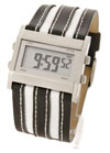 Ex Time Betty Ladies' Black/White Watch EX-16-L11