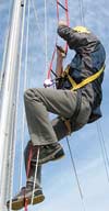 Fibrelight Rope Ladder, Mast Ladder, Boarding Ladder - 10 Metres