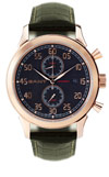 Gant Gents' Belmont Black Dial Rose Gold Watch W10135