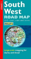 PHILIPS SOUTH WEST ROAD MAP PHILIPS ISBN 0540079065