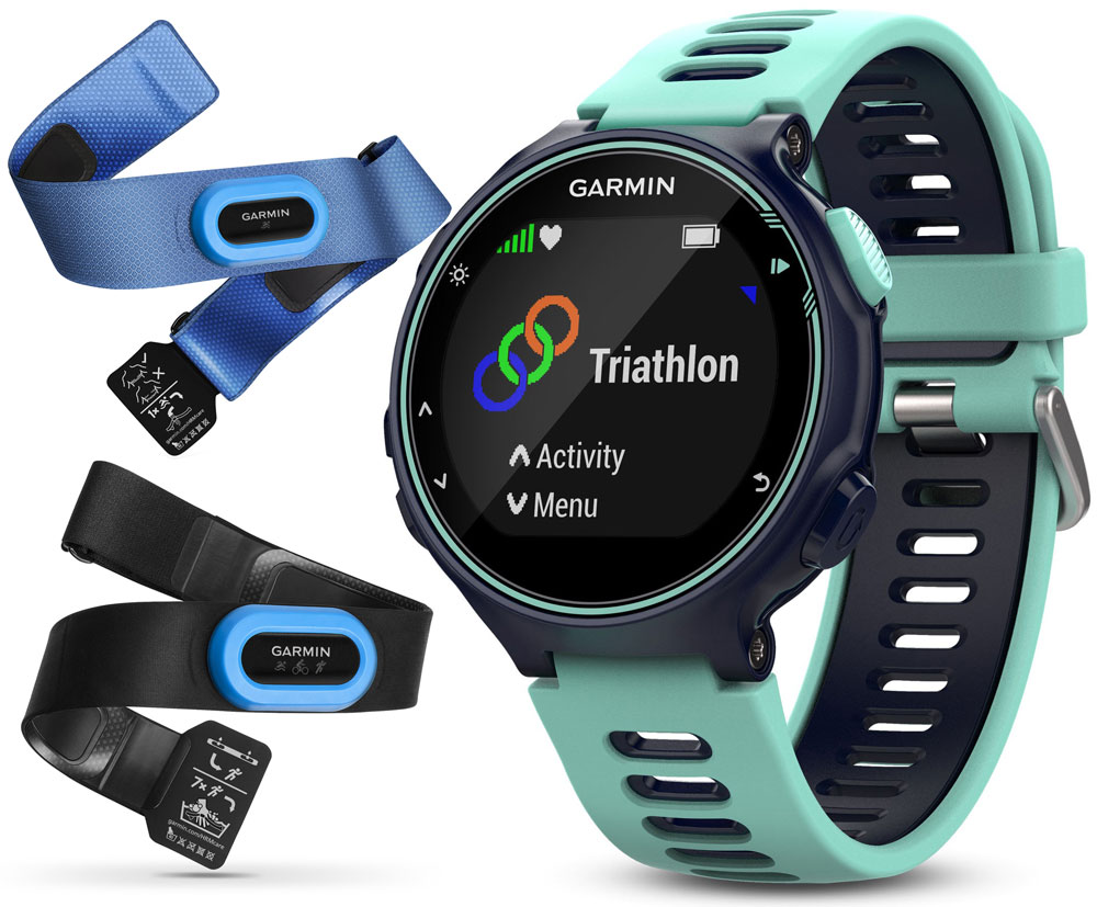garmin forerunner 735xt gps watch tri bundle