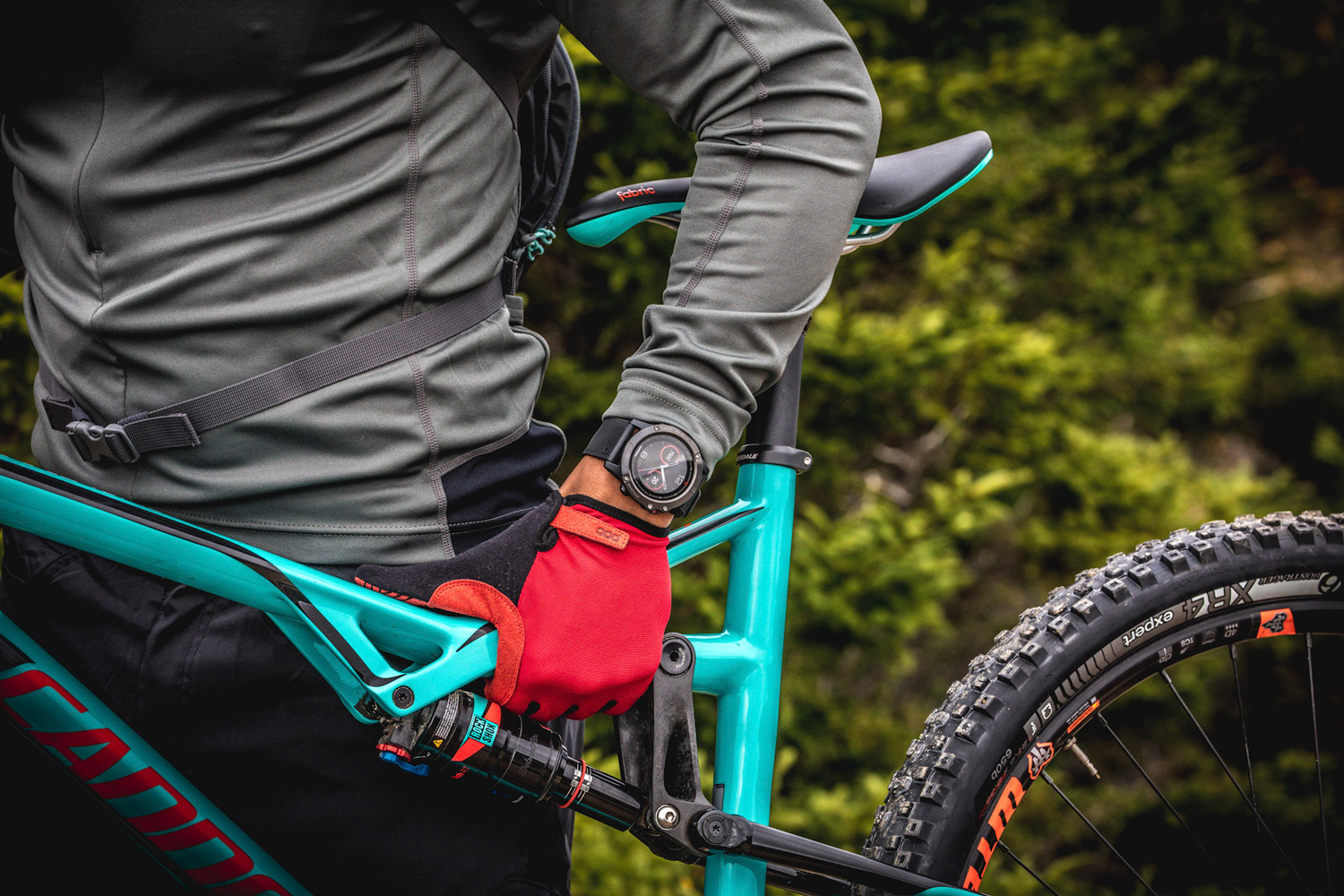 garmin fenix 5 on wrist