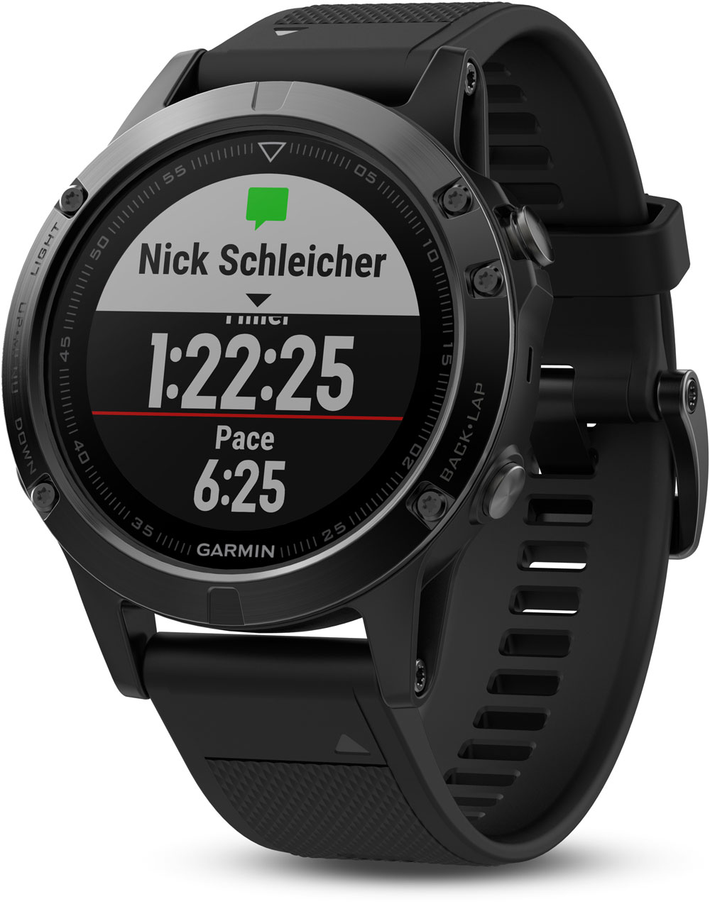 Garmin Fenix 5 Sapphire GPS Wrist HR Multisport Watch Black