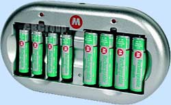 8 Way Fast Battery Charger 12v DC or Mains Adapter Power choice