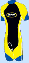 Childrens shortie wetsuit