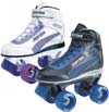 Roller Derby Sprite 500 Quad Skates-White W. Lilac