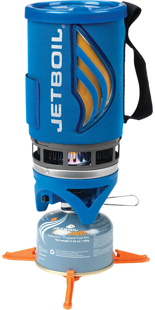 Jetboil Flash Camping Cooking System burner/cooking vessel in one, insulating cozy, drink