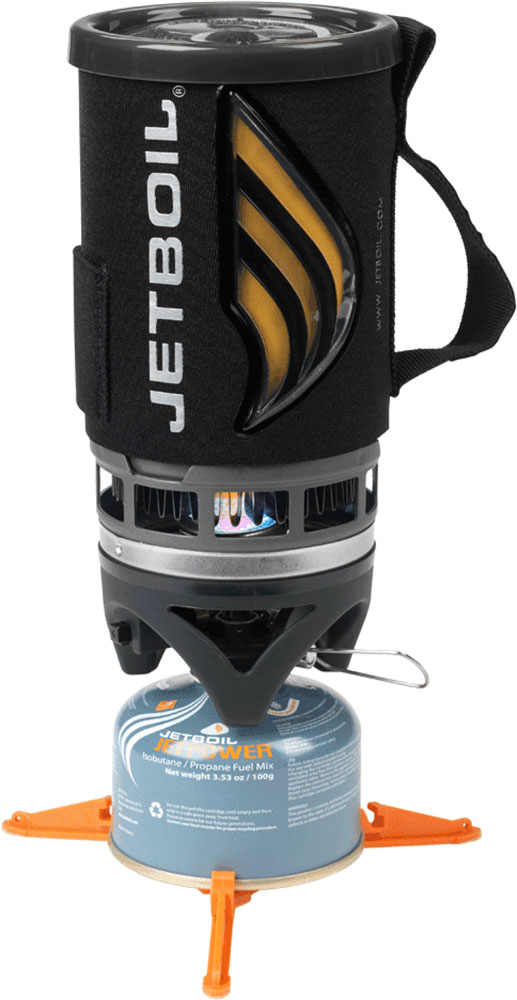 Jetboil Flash Camping Cooking System burner/cooking vessel in one
