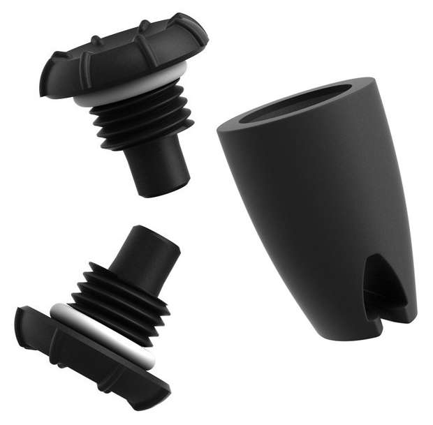Headphone Jack Covers & Keeper for LifeProof Waterproof Case for iPhone