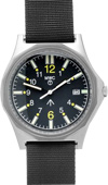 MWC G10SL MKV Stainless Steel Self Luminous Watch with Tritium Light