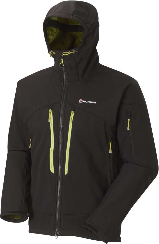 Montane Tigertooth Pro Mountaineering Softshell Jacket complete cold