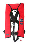 Kru Child Red Auto Lifejacket 15-30kg
