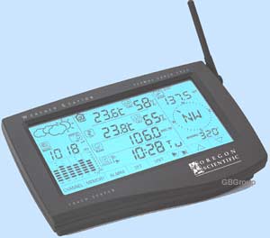 Oregon Professional Weather Station PC Link touch screen wind temp baro hygro WMR928N