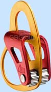 Reversino Belay Device And Descender For Small Diameter Rope