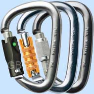 Petzl William Pear-Shaped Carabiner With Large Opening