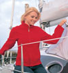 La Femme Lightweight Semi-Micro Fleece Jacket R85f