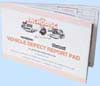 Tachodisc Vehicle Defect Report Pad B2324