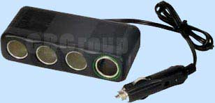 4 WAY 12V LIGHTER SOCKET ADAPTOR RPU