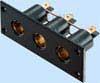 12 Volt Din Sockets-Panel Of 3