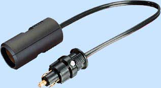 12V DIN LIGHTER TYPE SOCKET ADAPTOR