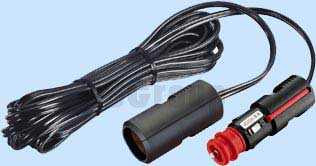 12V FLAT CABLE W PLUG LT SOCKET