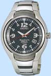Seiko Sportura Kinetic Ticn Carbon Fibre Dial Watch Sng029