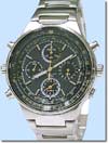 Seiko Criteria Flight Chronograph Watch Seh093