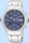 Seiko Gents' Chronograph Bracelet Watch Sna213