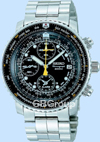 Seiko Flight Gents' Chronograph Watch Sna411