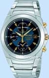 Seiko Gents' Bracelet Chronograph Watch Sna423p1