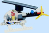 Solar Lego-Style Helicopter