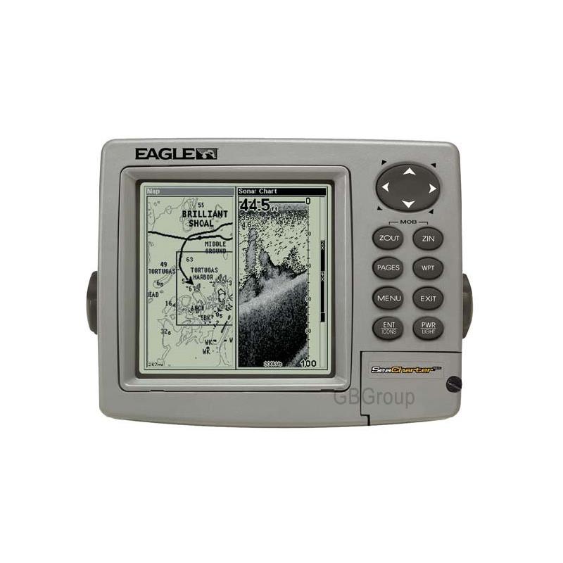Eagle Seacharter 480 Df Chartplotter And Fishfinder-1