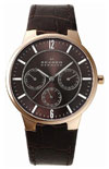 Skagen 331XLRLD Gents' Leather Watch