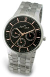 Skagen 331XLSXBO Gents' Steel Watch