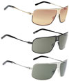 Spy+ Sunglasses Cloverdale Silver-Grey Green