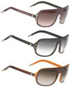 Spy+ Sunglasses Stratos Black W/orange Pinstripe-Black Fade