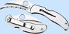 Spyderco Harpy Stainless Steel Folding Knife C08s